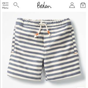 Mini boden drawstring shorts